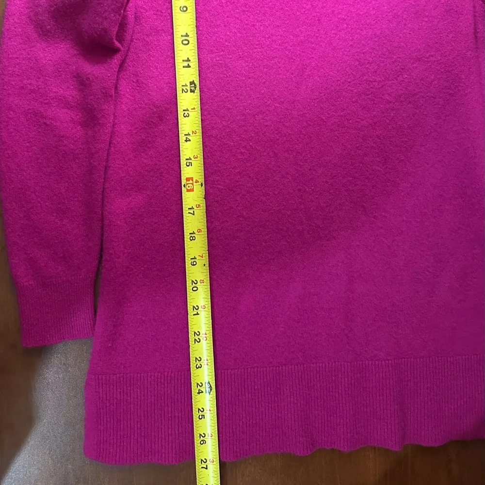Charter Club V-Neck Sweater - Fuchsia - Picture 7 of 12